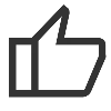 thumb_up_100dp_333333_FILL0_wght400_GRAD0_opsz48